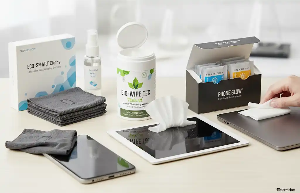 Chemiefreie Reinigungstücher für Smartphones im Vergleich