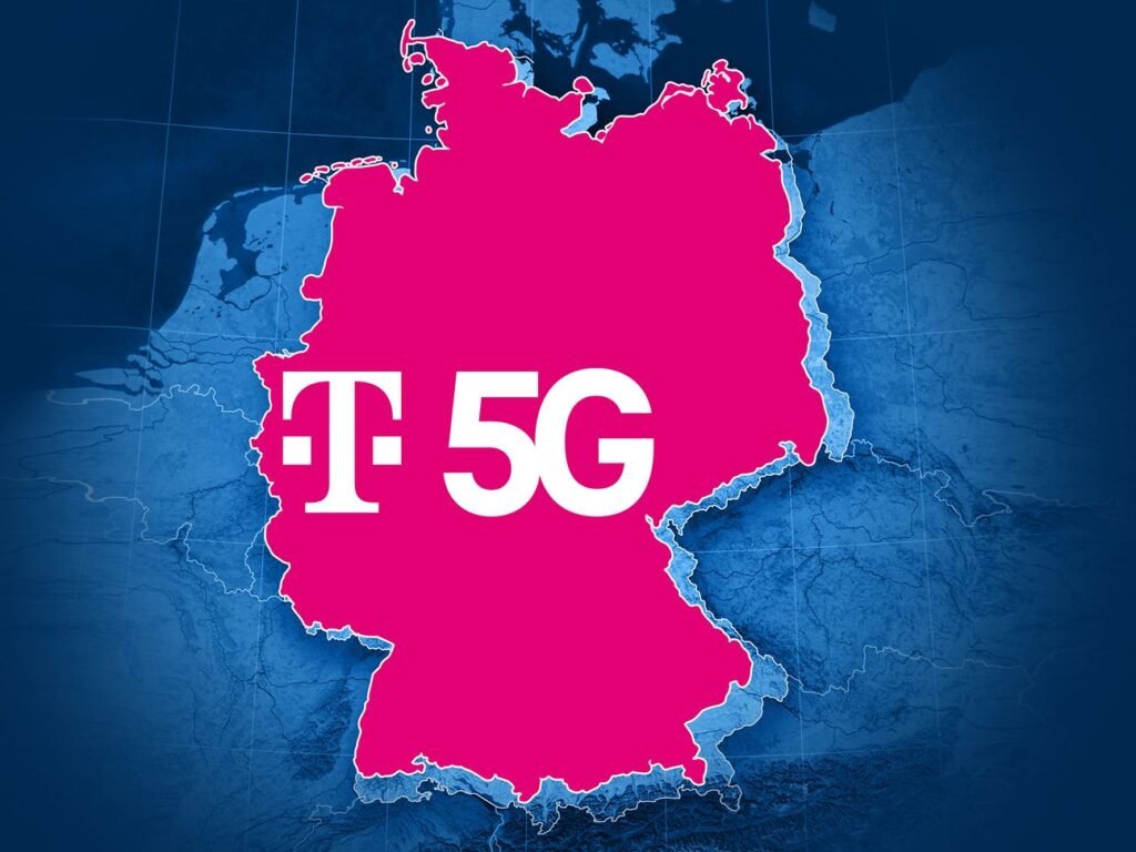 Karte der 5G-Netzabdeckung in Deutschland