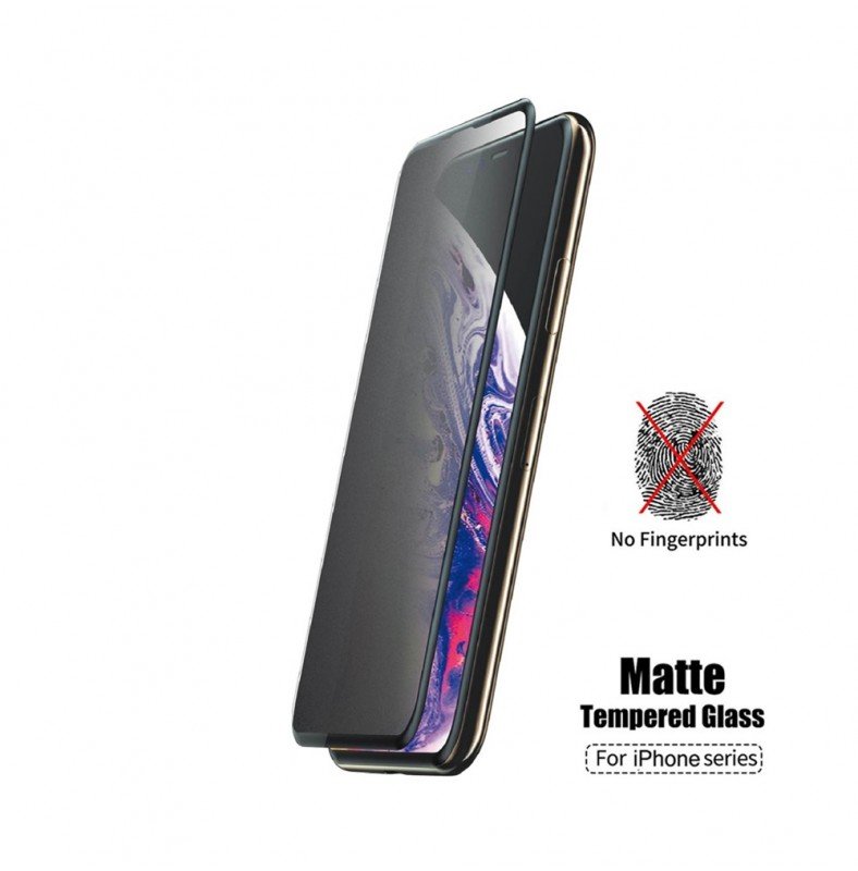 mattes Panzerglas mit Anti-Fingerprint