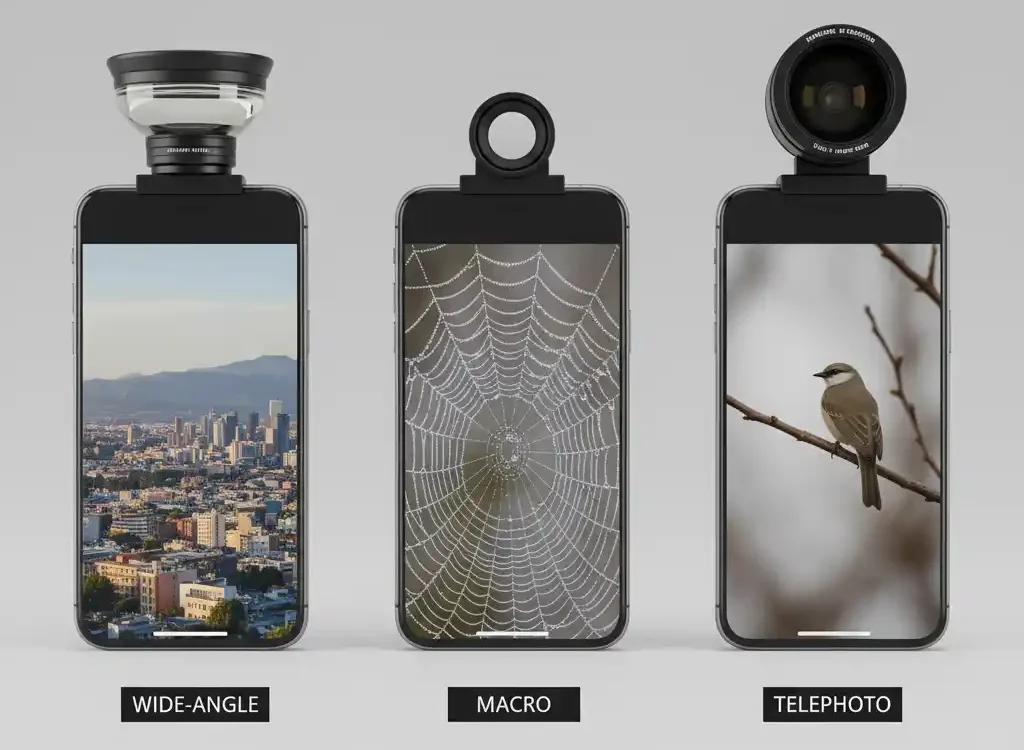 Handy-Objektivaufsätze im Vergleich