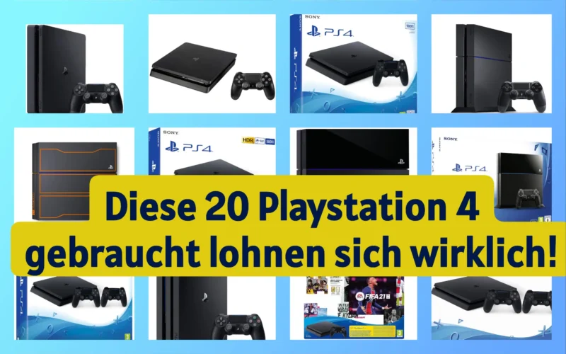 Diese 20 Playstation 4 gebraucht lohnen sich wirklich!