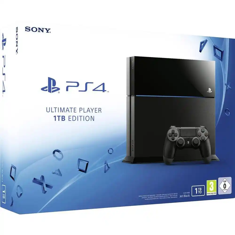 PlayStation 4 - Konsole (500GB, schwarz,slim) [CUH-2016A]