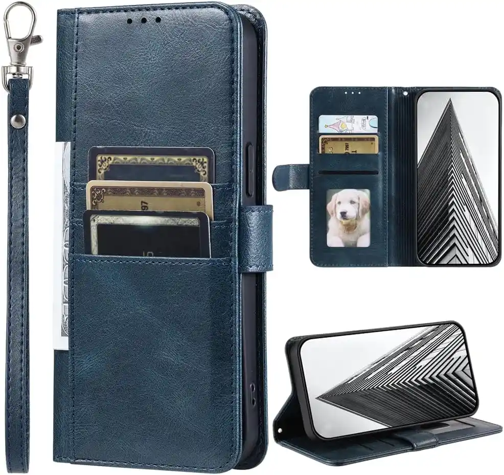 Baifu Für Xiaomi 15T Pro 5G Hülle, Brieftasche Fall Karte Halter Kickstand, Magnetische Flip Folio Leder Handyhülle für Xiaomi 15T Pro 5G-15