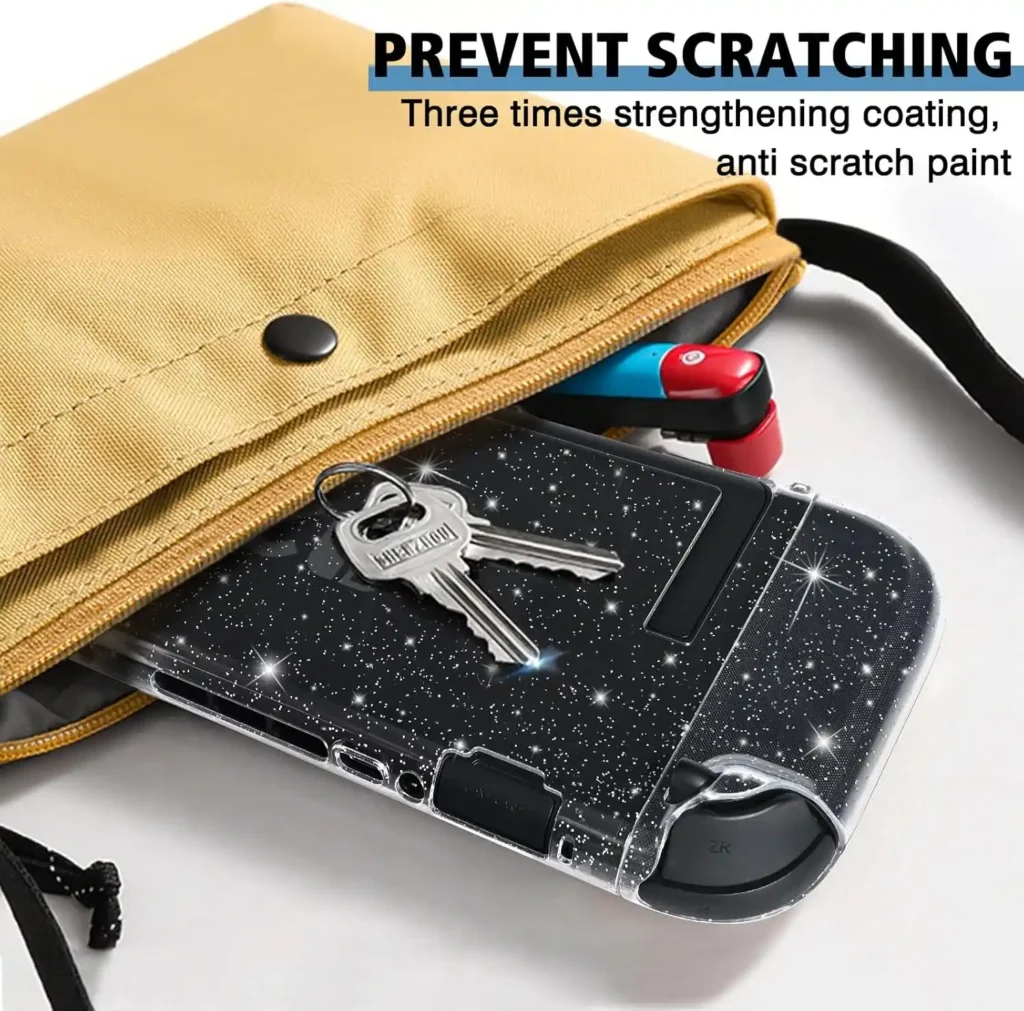 Nintendo Switch 2 Hülle Silikon Glitzer