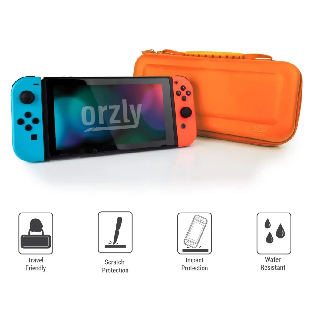 Nintendo Switch Silikon-Orangehülle
