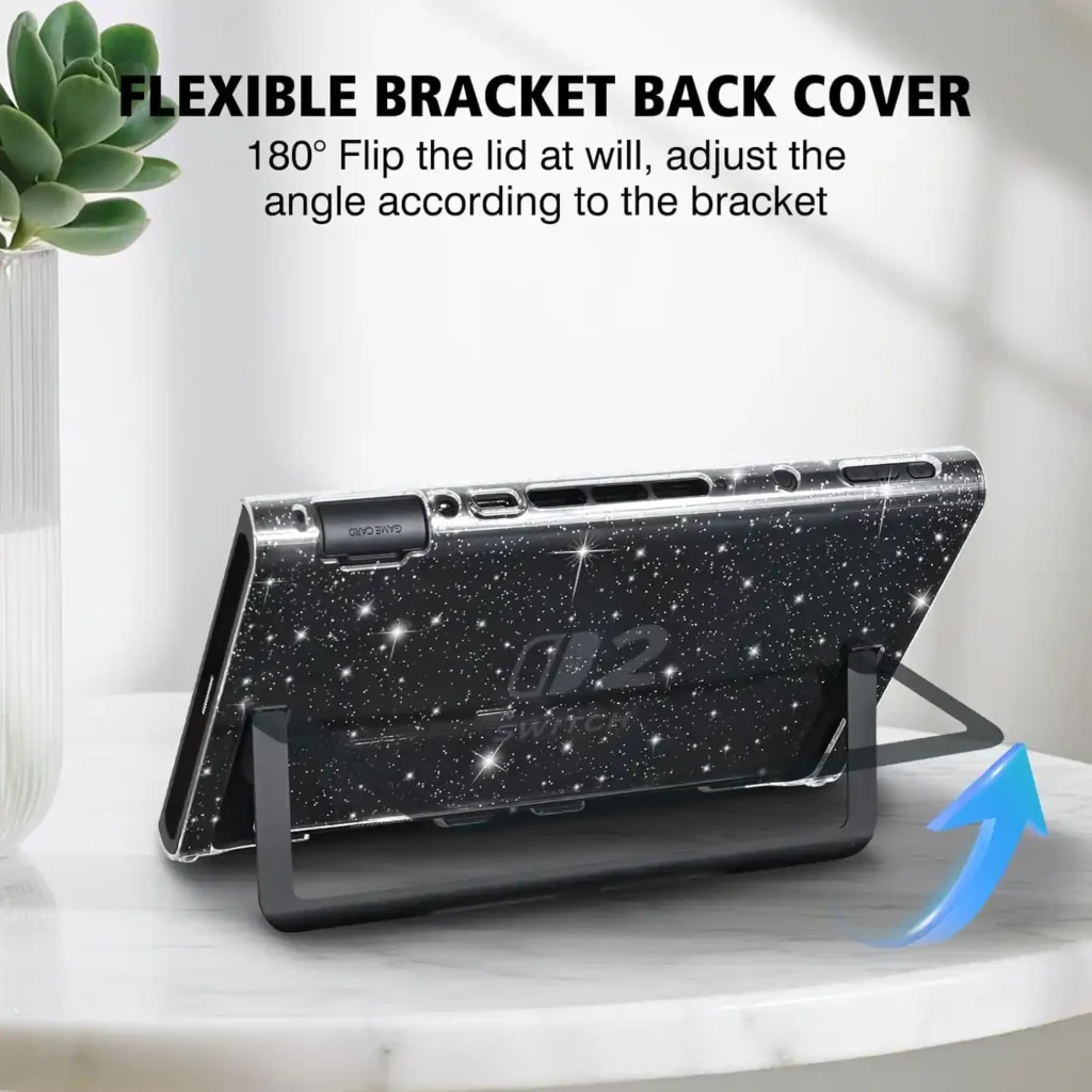 Nintendo Switch 2 Hülle Silikon Glitzer