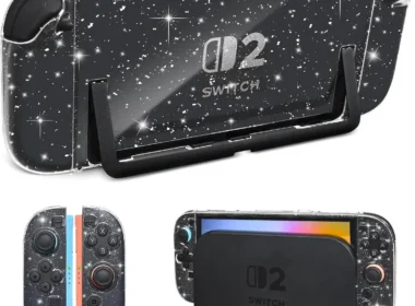 Nintendo Switch 2 Hülle Silikon Glitzer: Funkelt Wie Neu!