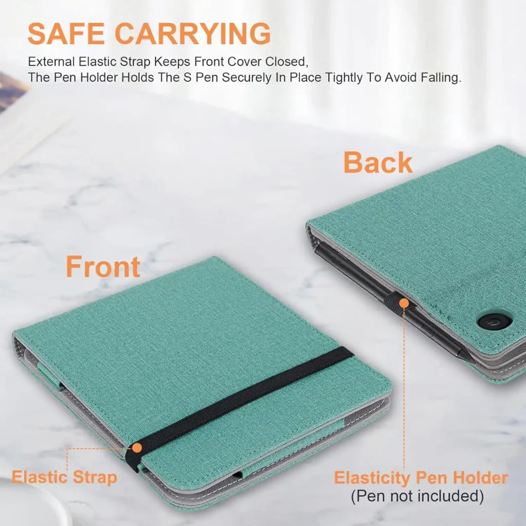 Unser Überblick nachdem wir die grüne Schutzhülle mit Handschlaufe für Kobo Libra 2, Libra Colour und Tolino Vision 6, Tolino Vision Colour getestet haben